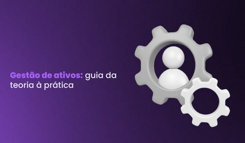 ícones de gestão de ativos e manutenção