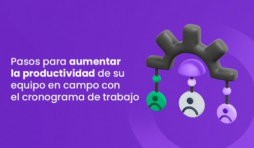 Pasos para aumentar la productividad con el cronograma de trabajo