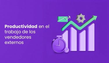 productividad en trabajo de vendedores externos